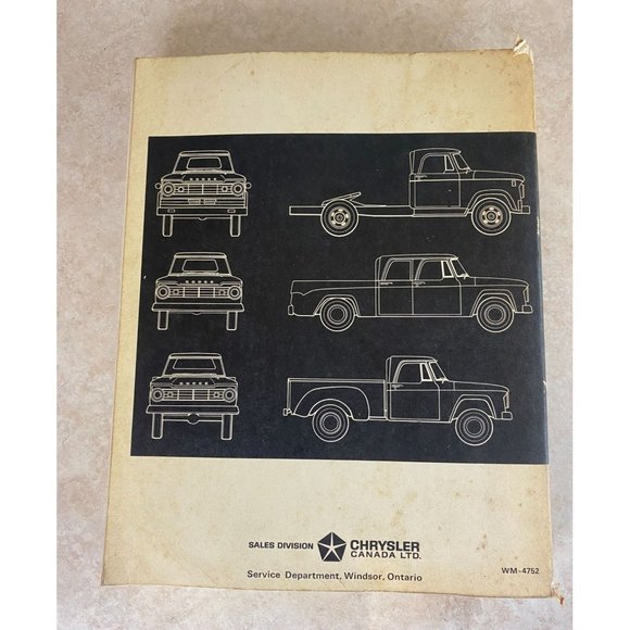 Dodge - Fargo Trucks Service Manual - Picture 3 of 4